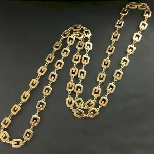 SOLD-Givenchy G Cubed Necklace